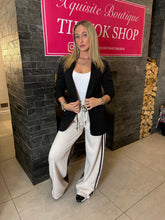 Load image into Gallery viewer, Animal Print Trousers Cream
