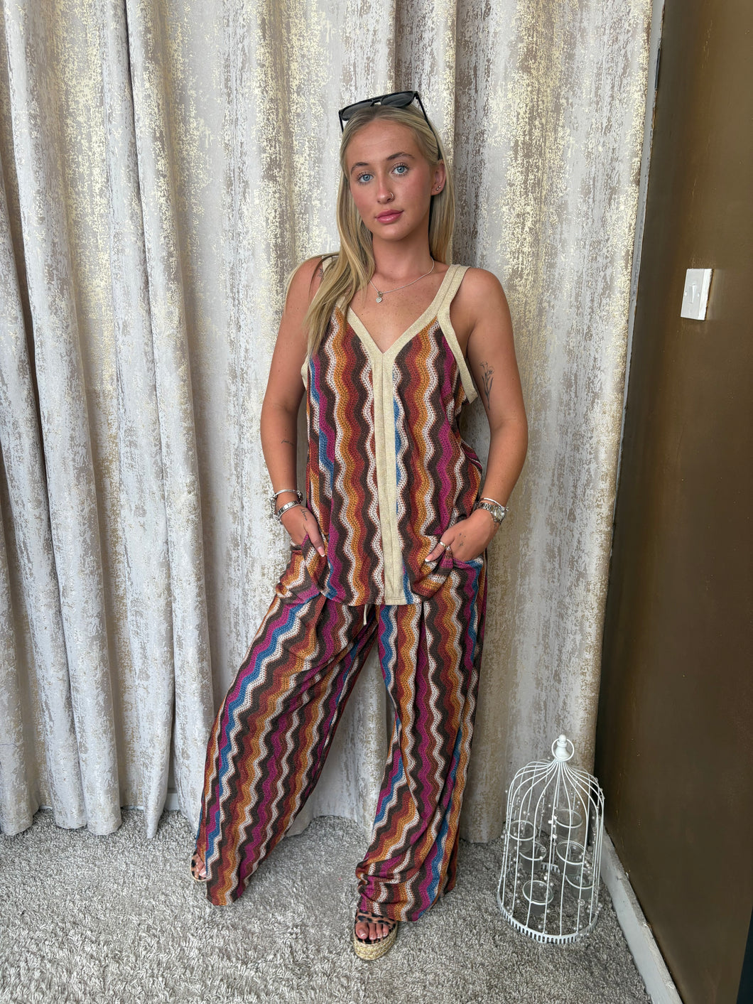 Hailey Set Brown
