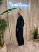 Load image into Gallery viewer, Bonnie Long Sleeve Set Navy
