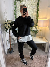 Load image into Gallery viewer, Sophie Shirt Set Black
