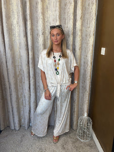 Tamsin Necklace Set Beige