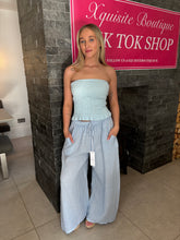 Load image into Gallery viewer, Bonnie Tube Top Blue
