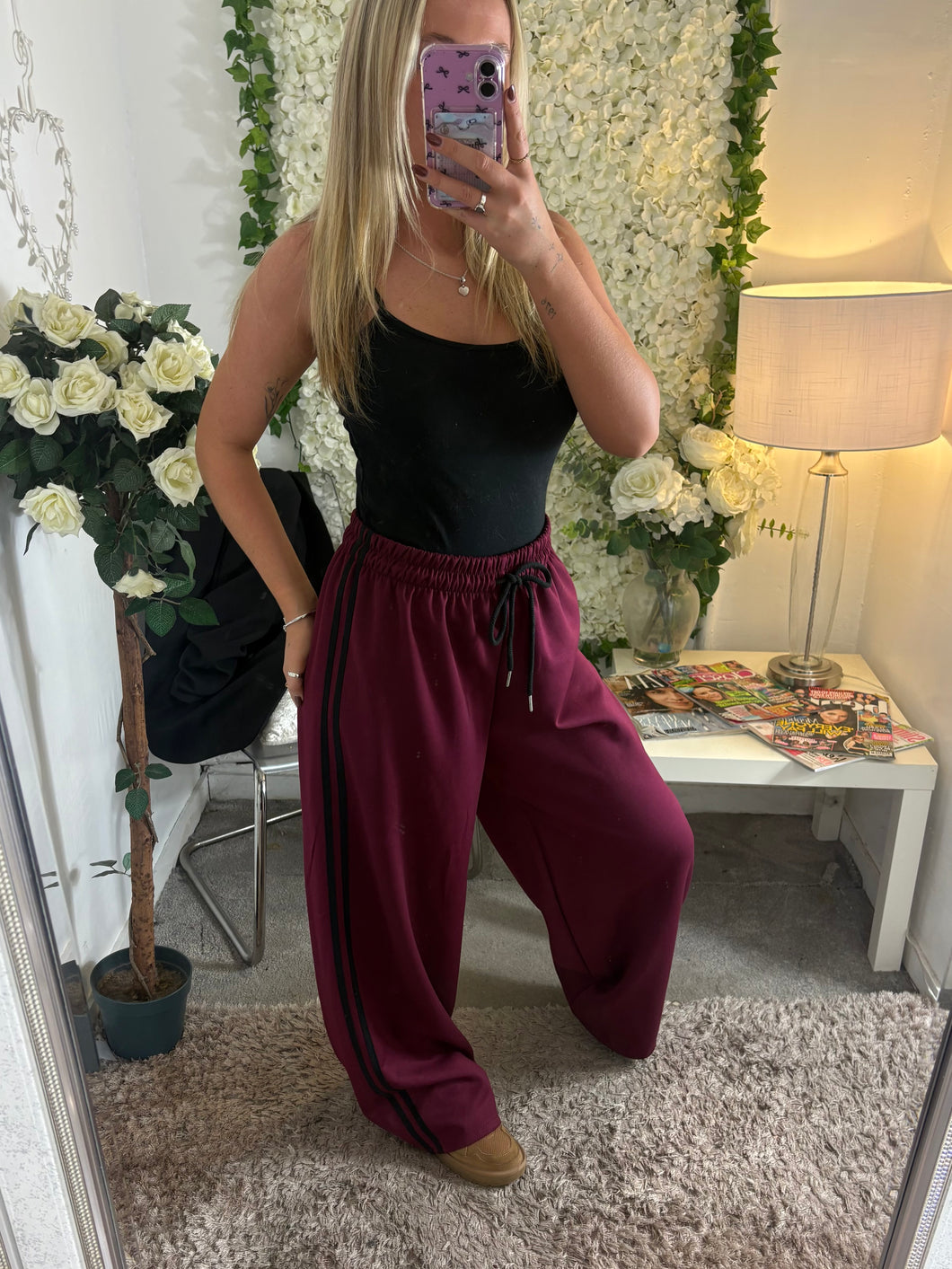 XB Joggers Burgundy