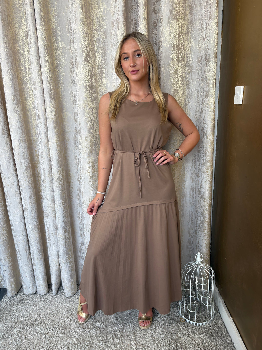 Aurora Dress Brown