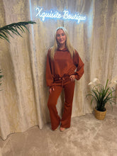 Load image into Gallery viewer, Holly Hoodie Set Orange
