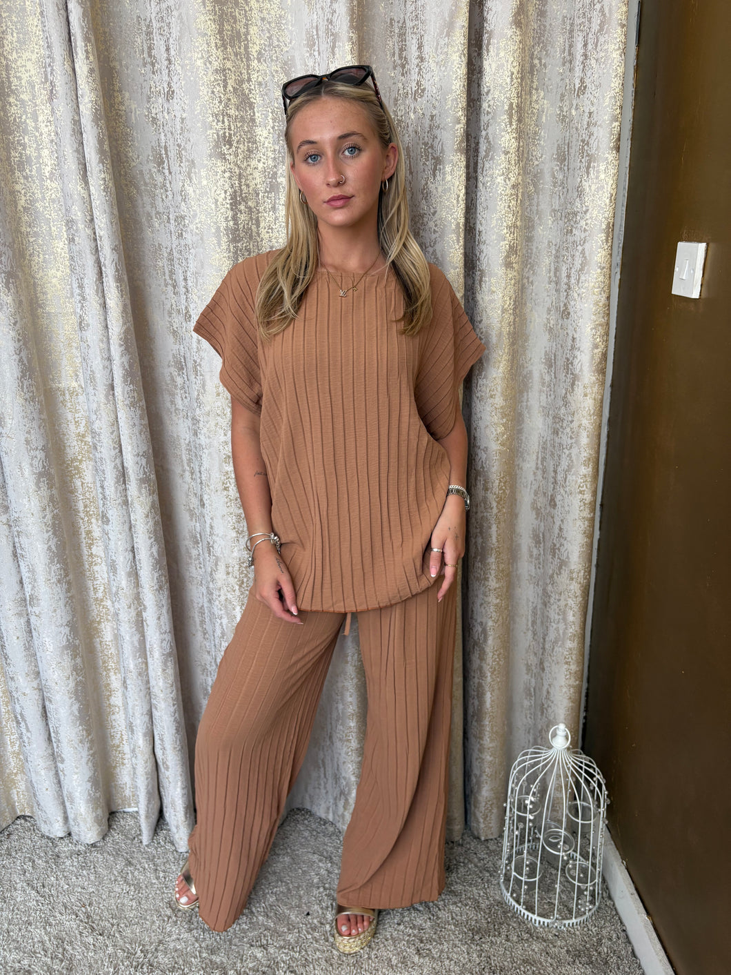 Penny Lounge Set Brown