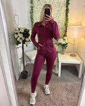 Load image into Gallery viewer, Anna Sports Jacket Burgundy
