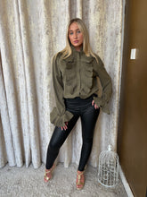 Load image into Gallery viewer, Ruby Blouse Khaki
