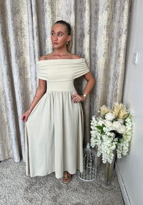 Delilah Dress Cream