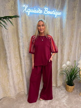 Load image into Gallery viewer, Sophia Set Burgundy
