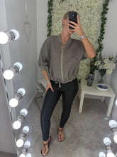 Load image into Gallery viewer, Liberty Bomber Jacket Taupe
