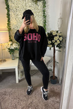 Load image into Gallery viewer, Soho Sweatshirt Black

