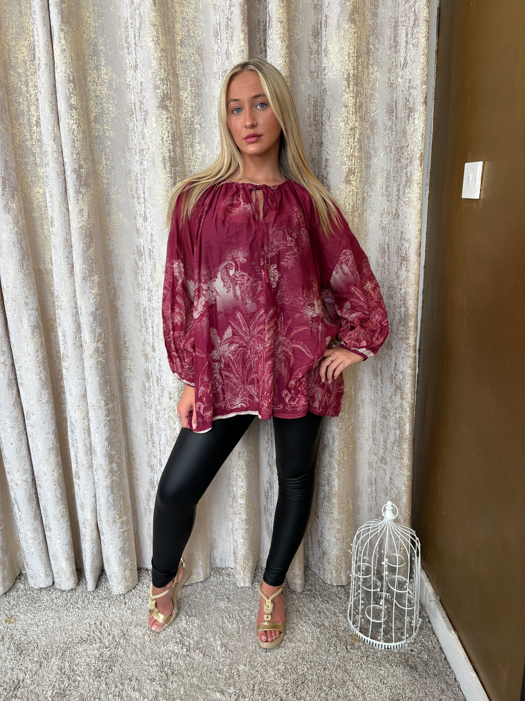 Emily Top Red