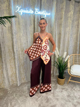 Load image into Gallery viewer, Charlotte Set Burgundy
