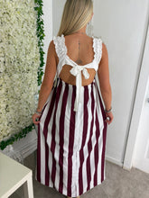 Load image into Gallery viewer, Sammie Dress Burgundy
