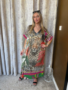 Paloma Dress Animal Print