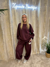 Load image into Gallery viewer, Eva Sports Set Burgundy

