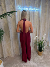 Load image into Gallery viewer, Jenna Jumpsuit Burgundy
