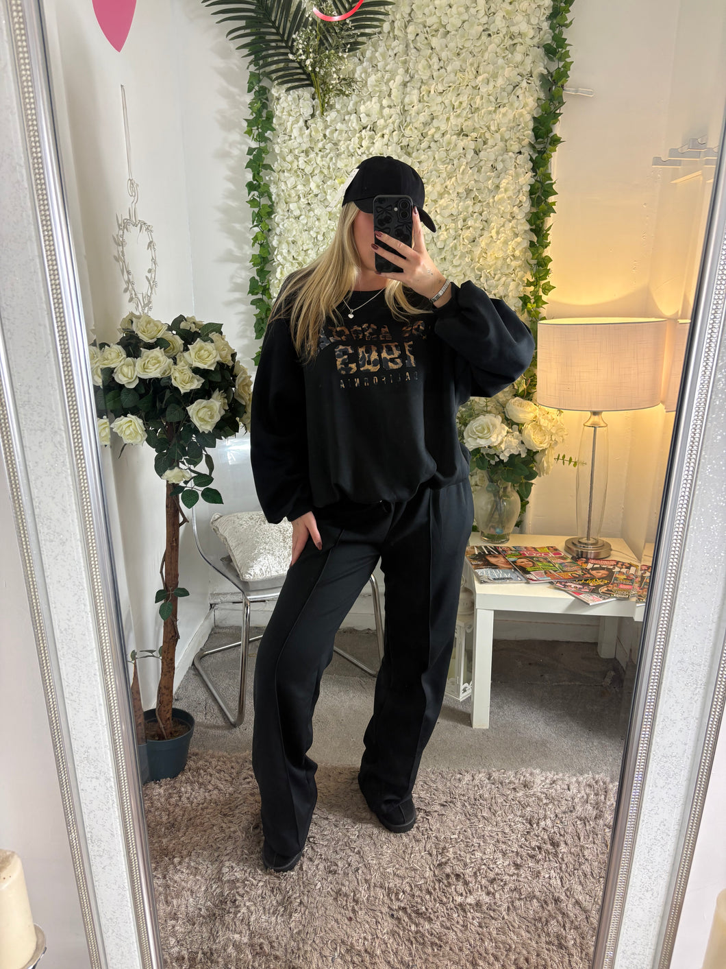 Los Angeles Tracksuit Black