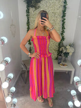Load image into Gallery viewer, Faye Dress Dark Pink
