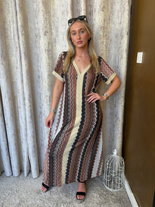 Aria Dress Brown