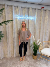 Load image into Gallery viewer, Cerys Top Taupe

