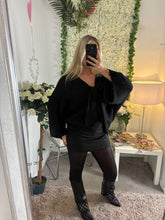 Load image into Gallery viewer, Rhea Jumper Black

