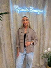 Load image into Gallery viewer, Selena Jacket Taupe
