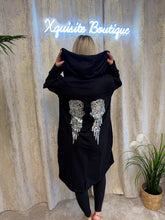 Load image into Gallery viewer, Angel Wing Jacket Black
