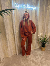 Load image into Gallery viewer, Holly Hoodie Set Orange
