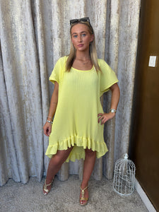 Ella Dress Lemon