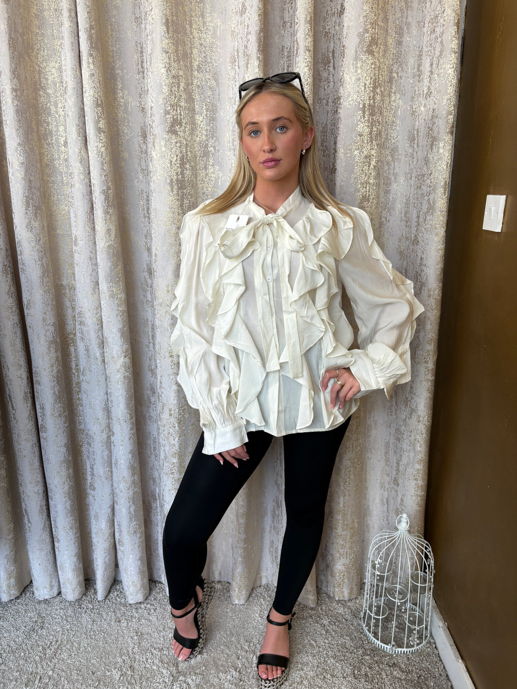Willow Blouse Beige