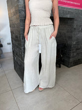 Load image into Gallery viewer, Mabel Linen Pants Beige
