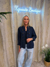 Load image into Gallery viewer, Phoebe Jacket Navy
