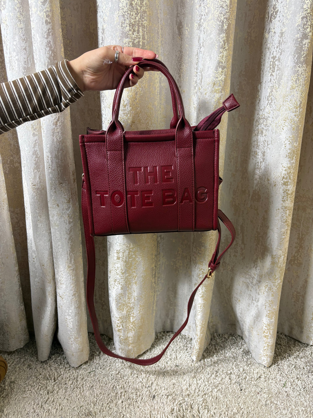 Tote Bag Burgundy