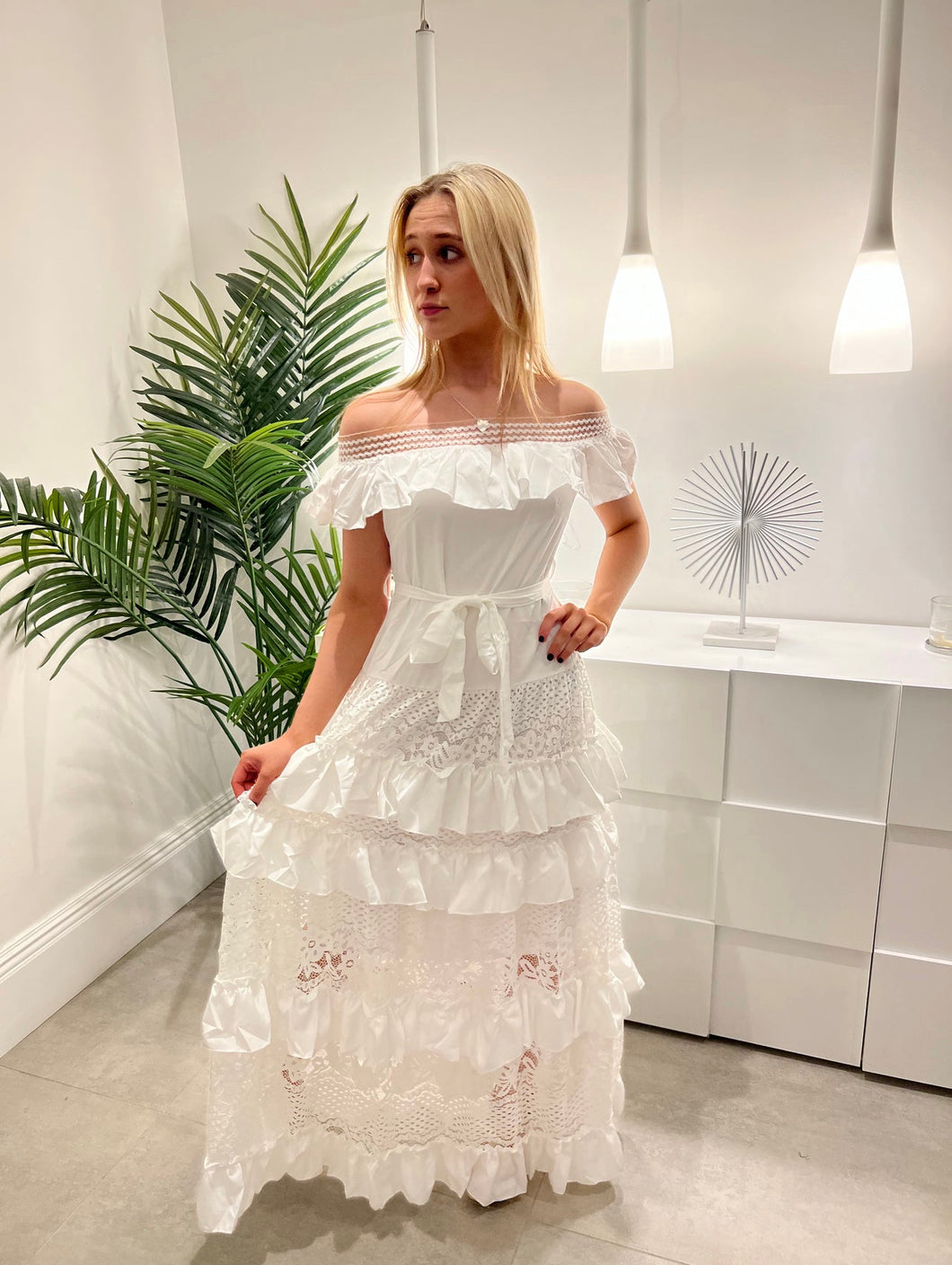 Xquisite Summer Dress White